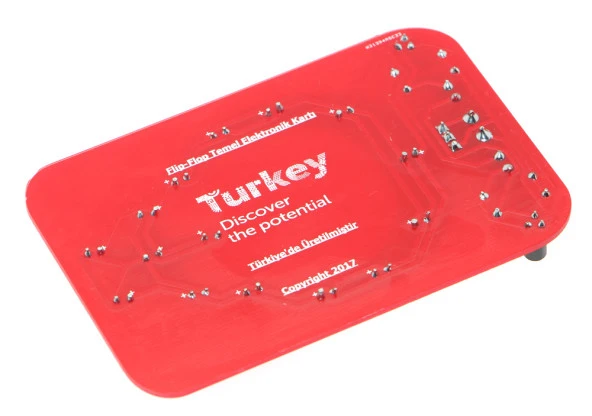 Temel Elektronik Kartı Flip Flop - Demonte Montajsız - 5