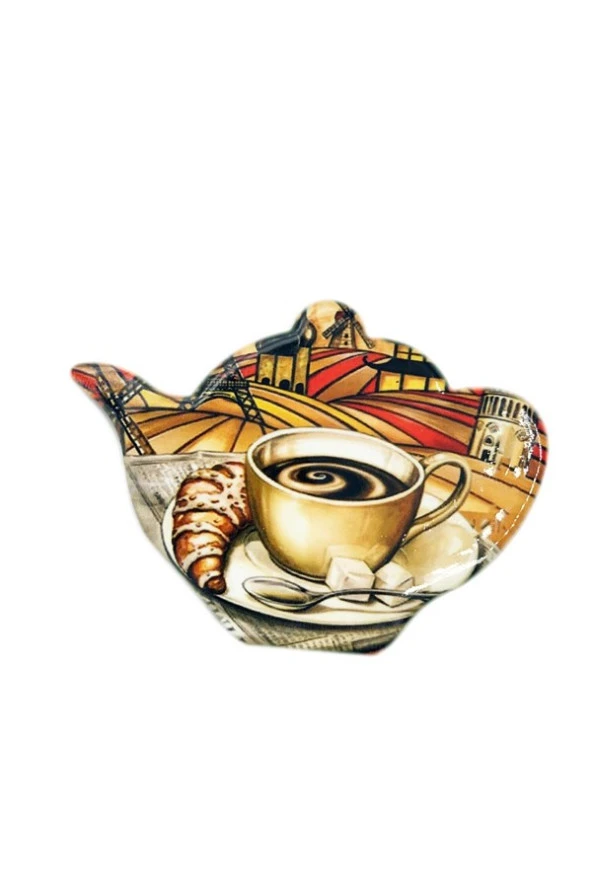 Americano Temalı Buzdolabı Magneti - Resim 2