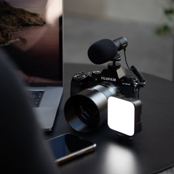 Thronmax C1P Profesyonel Vlogger Video Işıklı Akış Mikrofon Seti - 9