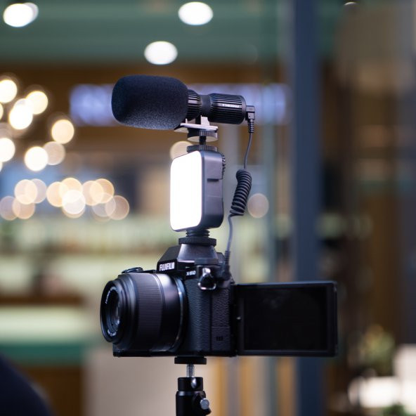 Thronmax C1P Profesyonel Vlogger Video Işıklı Akış Mikrofon Seti - 10