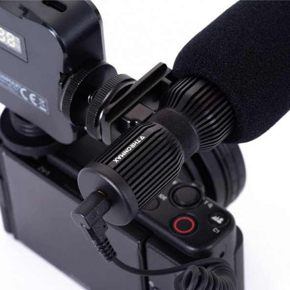 Thronmax C1P Profesyonel Vlogger Video Işıklı Akış Mikrofon Seti - 6