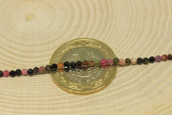 Turmalin Taşı Dizi 2.5mm (23075) - Resim 3