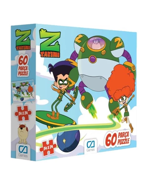 Z Takımı 60 Parça Puzzle 5165
