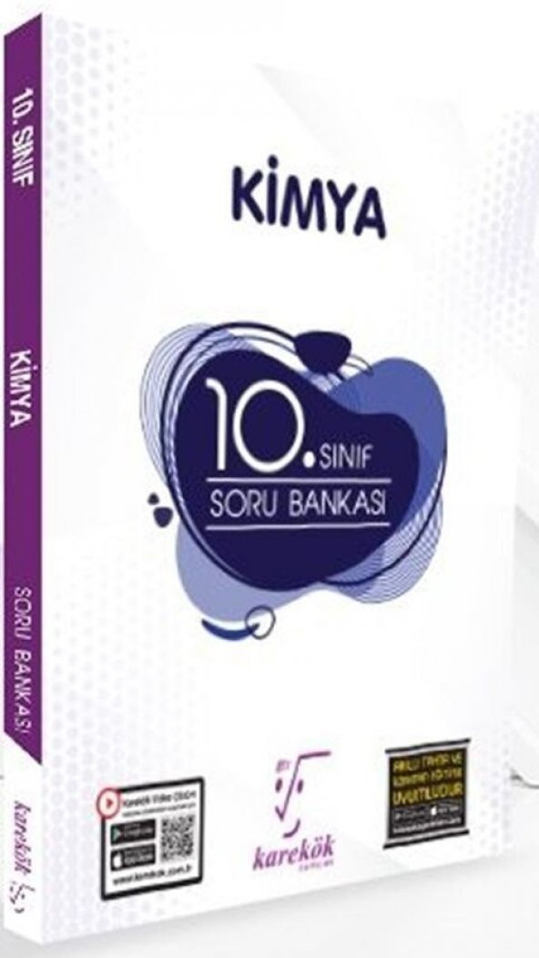 10.Sınıf Kimya Soru Bankası Karekök Yayınları