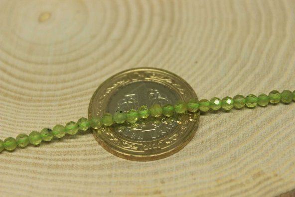 Peridot (Zebercet) Taşı Dizi 3mm - Resim 3