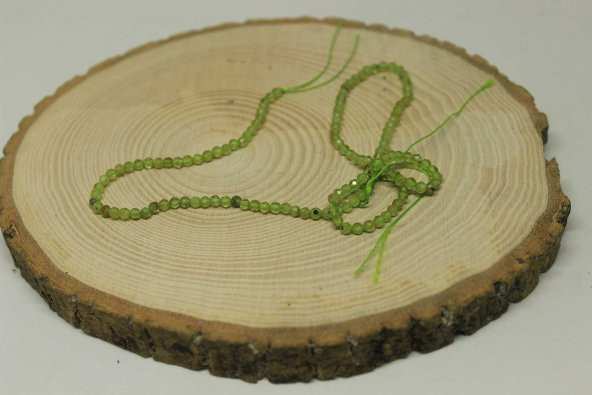 Peridot (Zebercet) Taşı Dizi 3mm - Resim 4