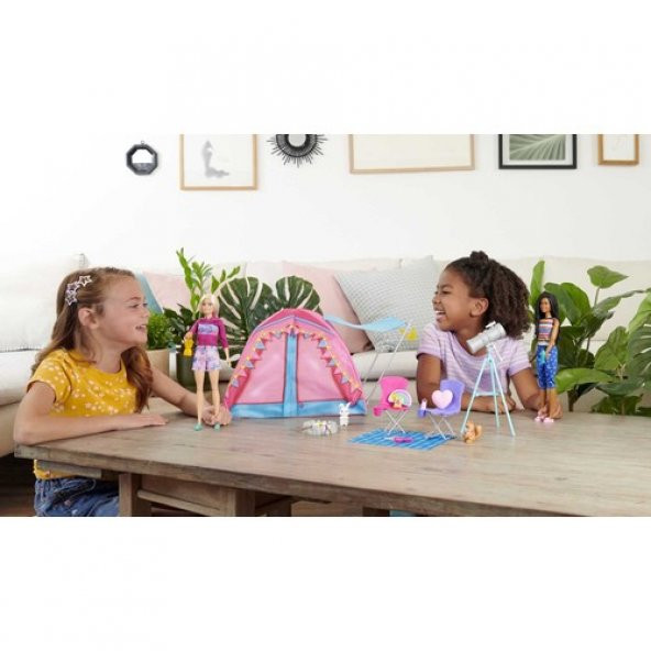 Barbie Malibu ve Brooklyn Kampta Oyun Seti - 2
