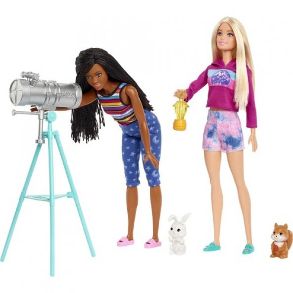 Barbie Malibu ve Brooklyn Kampta Oyun Seti - 5