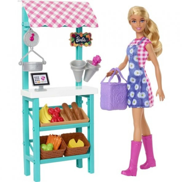 Barbie Çiftçi Pazarı Oyun Seti - 4