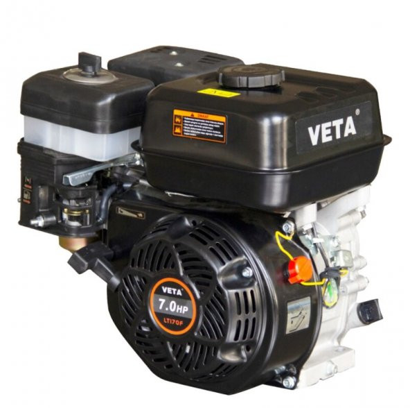 Veta LT170F Çapa Tip Kamalı Krank 7 HP Benzinli Motor