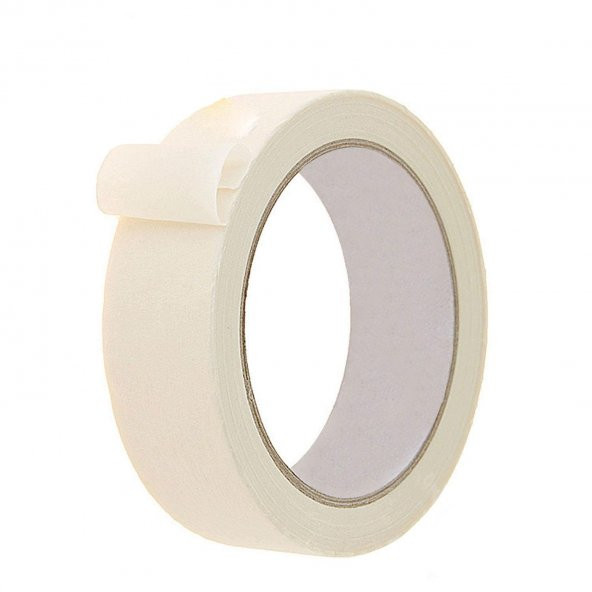 Maskeleme Bandı Kağıt Bant Beyaz 24 mm x 35 Metre
