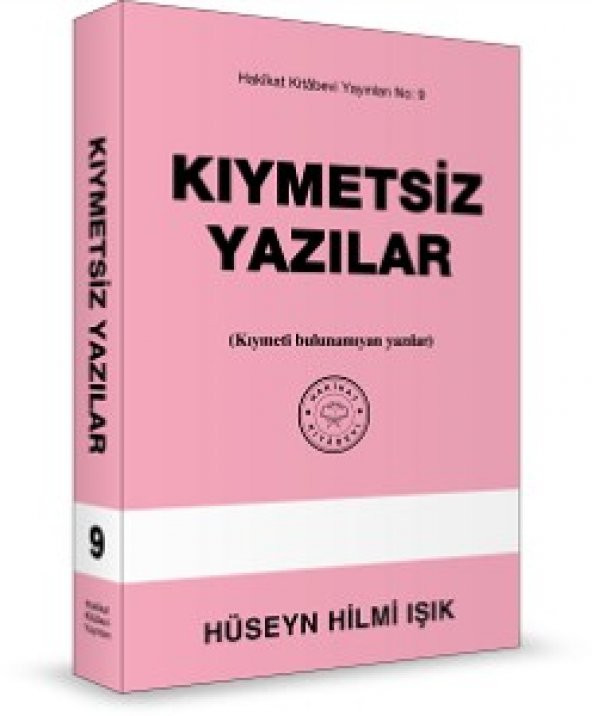 Kıymetsiz Yazılar (Hakikat Kitabevi) - 2