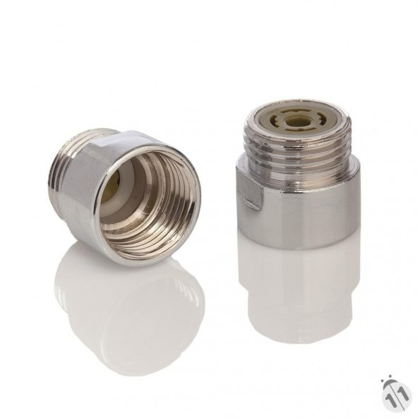 UNIVERSAL Çeşme Tip Tasarruflu Uzatma - Lavabo Musluk - 2 Litre/Dakika Akışlı (Tekli Kısa Musluklarda) - 2