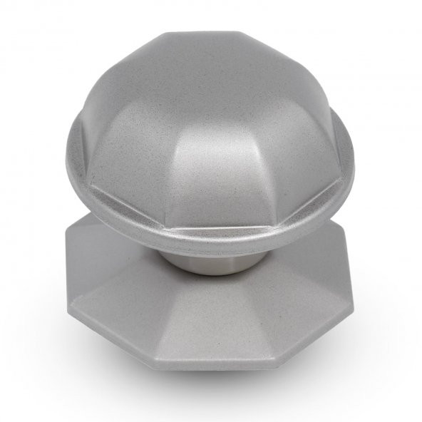 Kristal Kapı Tokmağı Topuzu Kapı Babası Kolu Saten Metal Tokmak - Resim 4