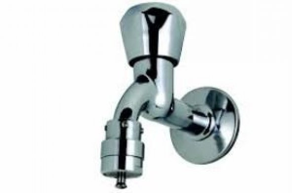 UNIVERSAL Çeşme Tip Tek Tuş Dokunmatik Musluk Perlatörü - 2 Litre/Dakika Akışlı - 3