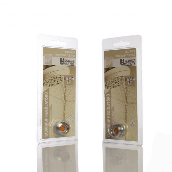 UNIVERSAL Duş Debi Regülatörü - 9 Litre/Dakika Akışlı (Spiral Hortumlu Duşlarda) - 2