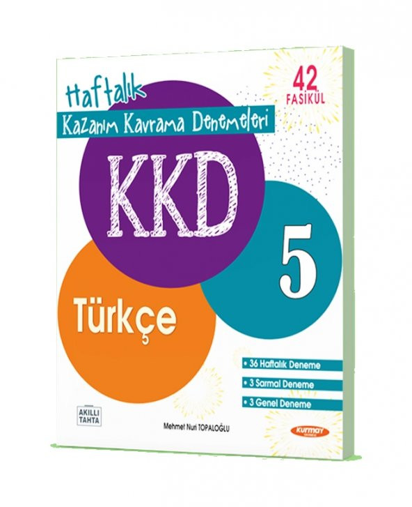 Kurmay 5. Sınıf Türkçe Kazanım Kavrama Denemeleri 42 Fasikül 2023