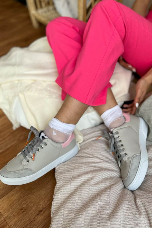 Ginza Kadın Spor Ayakkabı Gri Sneaker