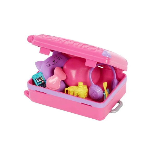 HGX55 Barbie Brooklyn Seyahatte Bebeği ve Aksesuarları - 6