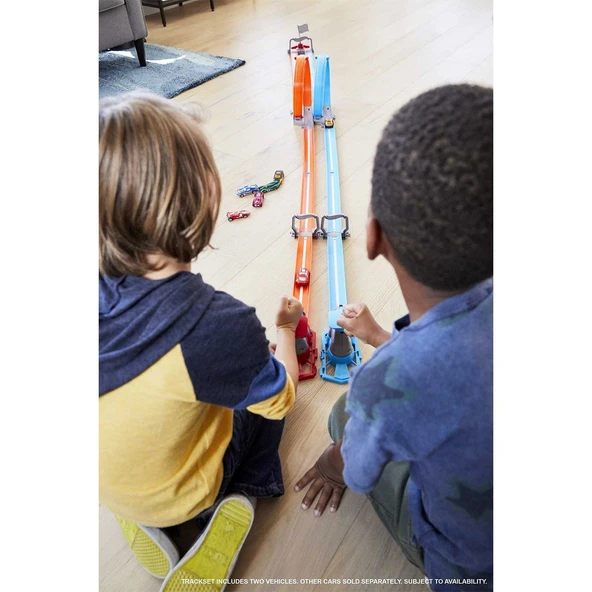 GFH85 Hot Wheels Çift Çemberde Depar Pist Seti - 5