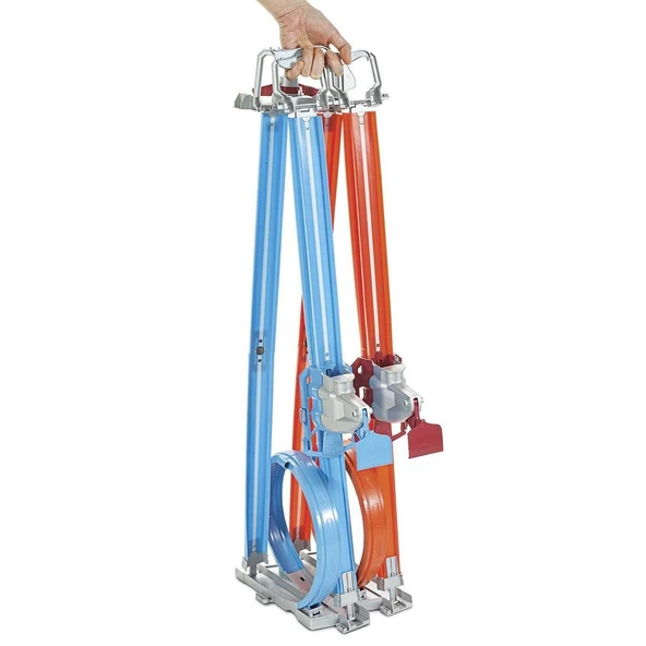 GFH85 Hot Wheels Çift Çemberde Depar Pist Seti - 4