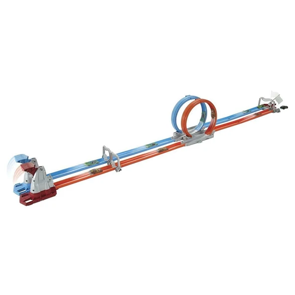 GFH85 Hot Wheels Çift Çemberde Depar Pist Seti - 3