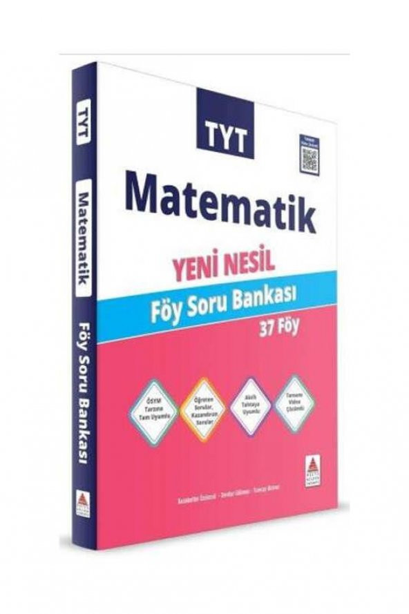 TYT Matematik Yeni Nesil Föy Soru Bankası Delta Kültür