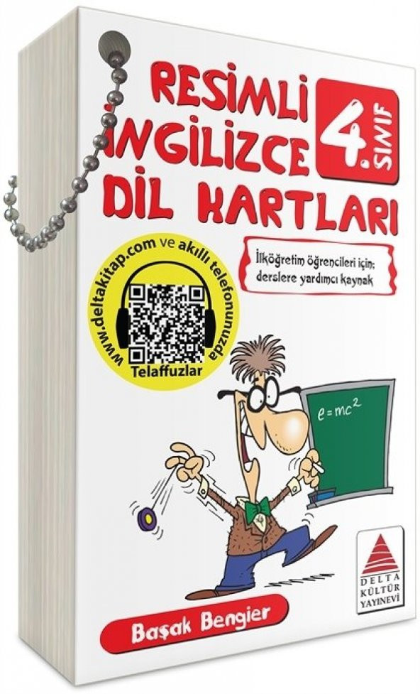 4. Sınıf Resimli İngilizce Dil Kartları Delta Kültür Yayınları