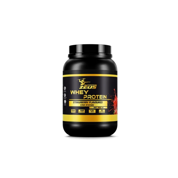Zeus Nutrition Whey Protein 1000 Gr Çilek