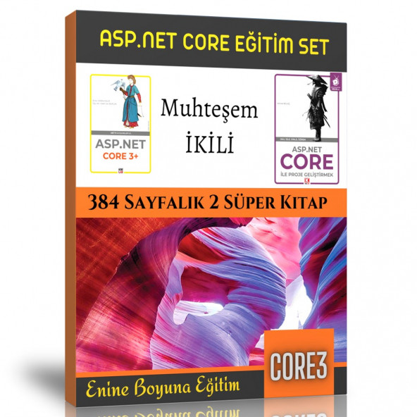 ASP.Net Core Eğitim Seti (2 Süper Kitap)