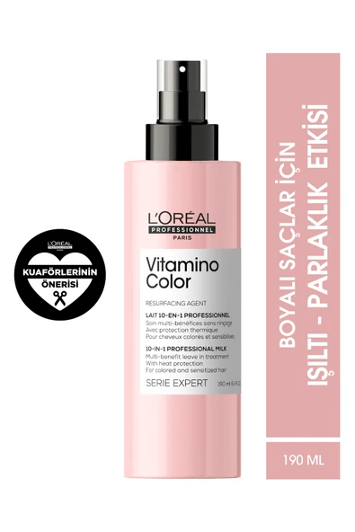 Loreal Professionnel Serie Expert Vitamino Color 10 In 1 Renk Koruyucu 10 Etkili Bakım Spreyi 190 Ml