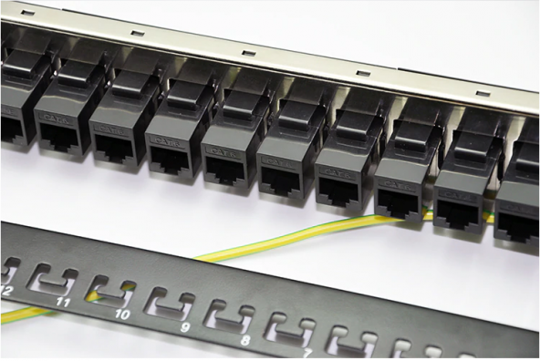 Cat. 6 24 Port Dişi - Dişi Modüler Patch Panel