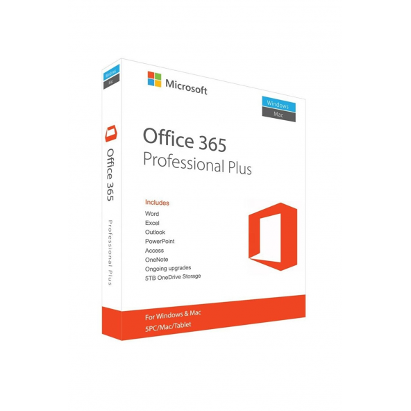 Microsoft Office 365 Pro Plus Tüm Dillerde Dijital Hesap 5 Pc