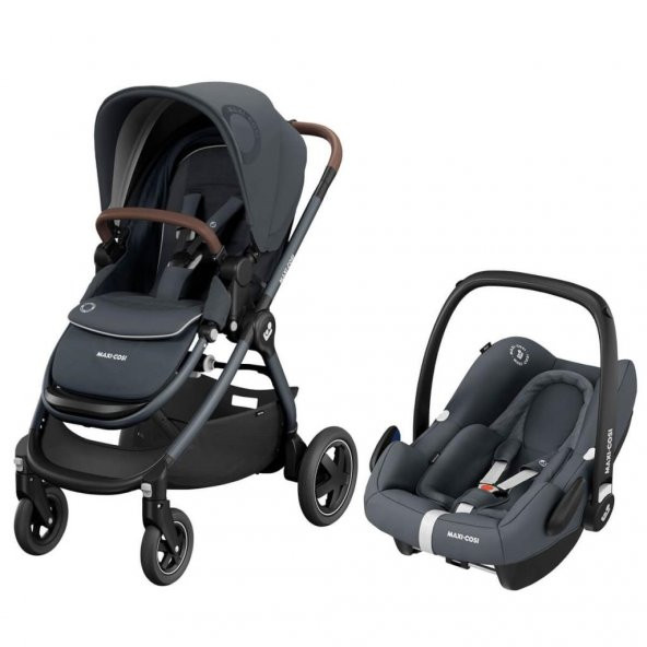 Maxi-Cosi Adorra-Rock Travel Sistem Bebek Arabası / Essential Graphite - 1