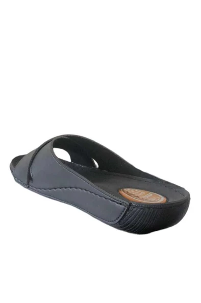 Muya Yara 32251-430 Topuk Jelli Anatomik Taban Kadın Terlik Siyah 36-42 - 3