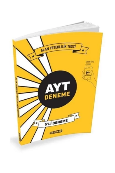 Hız Yayınları AYT 5 li Deneme