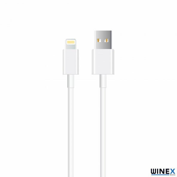 Winex İphone 7 3A 45W UsbA to Lightning 3Metre Data ve Hızlı Şarj Kablosu - 3