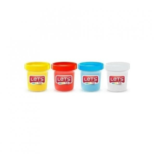 Lets Oyun Hamuru 4 Renk L8440 4X115 Gr - 2