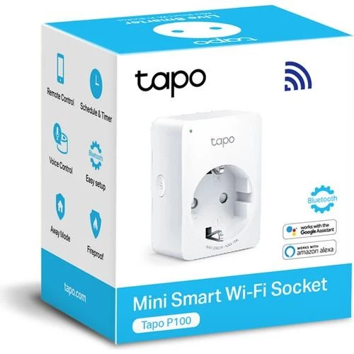 Tp-Link Tapo P100 1'li Mini Akıllı Wi-Fi Priz ürün görseli