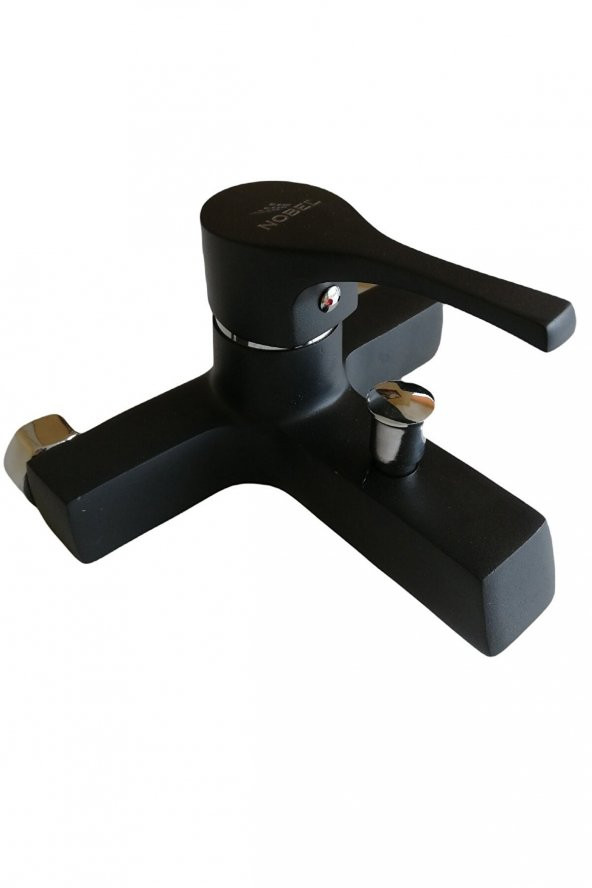 Saray Gold Desenli Siyah Mat Banyo Batarya - 2