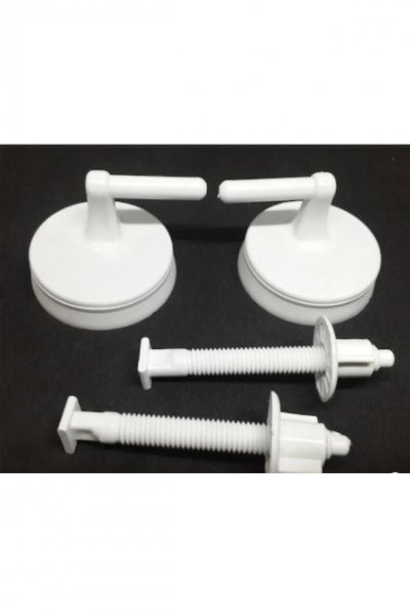 Plastik Klozet Kapak Montaj Vidası Seti