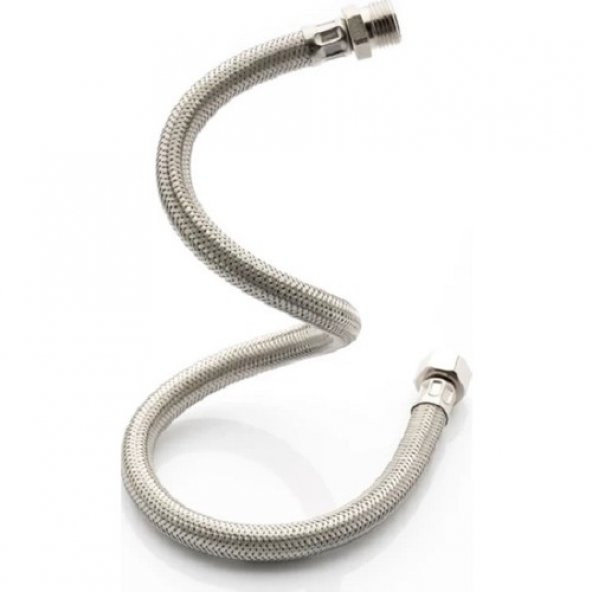 Sıcak Soğuk Su Bağlantı Hortumu ½ ½E 50 cm