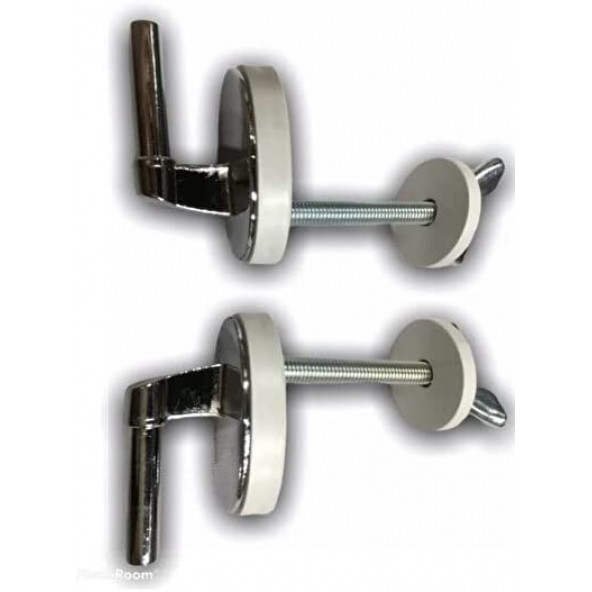 Metal Krom Klozet Kapak Montaj Vidası (aparatı)