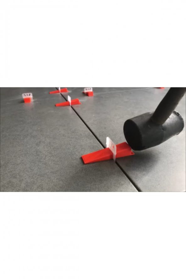 Fayans Seramik Seviye Tespit Derz Artısı Tutucu Klipsi 2 mm (100adet) - 4