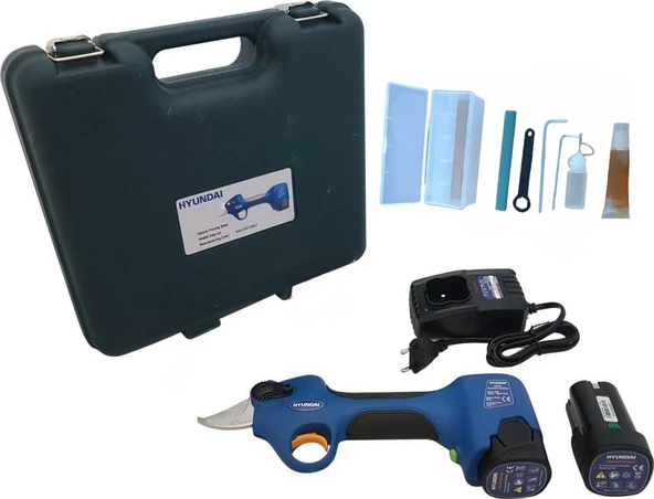 Hyundai EasyCut Akülü Budama Makası 25mm Çift Akülü - 3