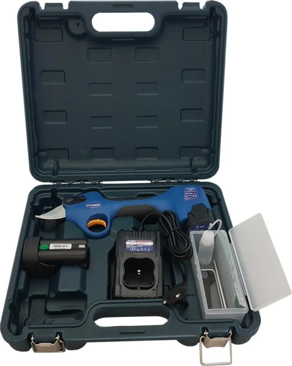 Hyundai EasyCut Akülü Budama Makası 25mm Çift Akülü - 4