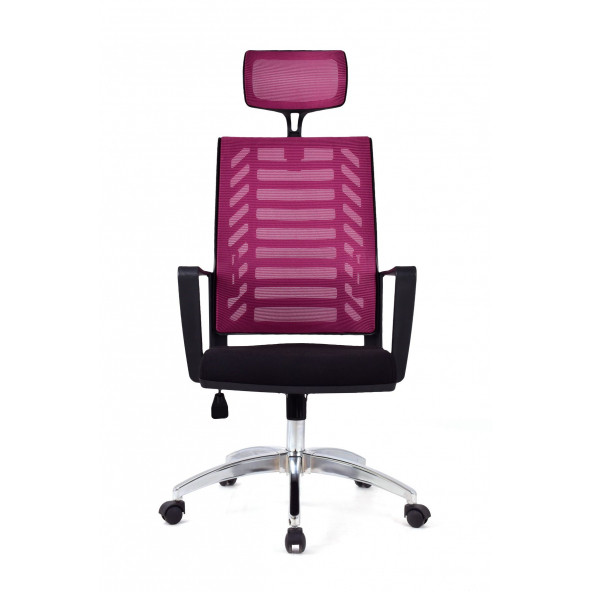 Herkese Mobilya Gardena Mor Krom Makam Koltuğu Ofis Koltuğu ürün görseli