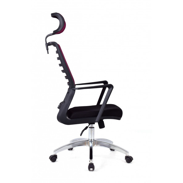 Herkese Mobilya Gardena Mor Krom Makam Koltuğu Ofis Koltuğu - Resim 3