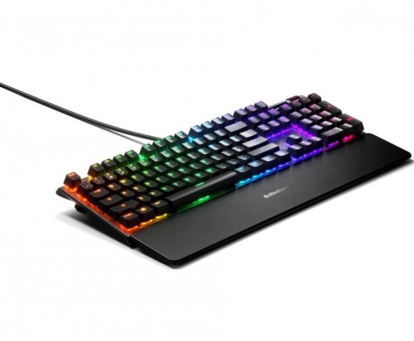 Steelseries Apex 5 Usb Kablolu RGB Işıklı Hibrit Blue Switch Mekanik Oyuncu Q Klavye - 2
