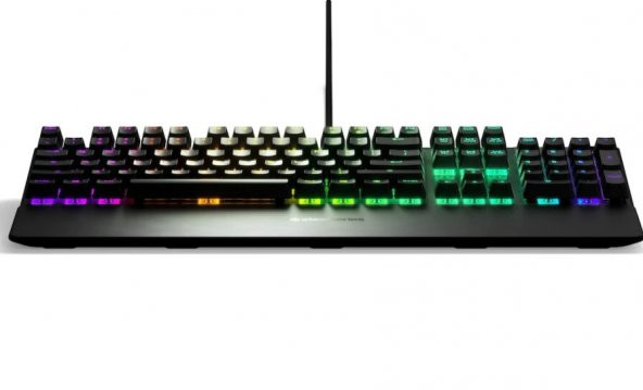 Steelseries Apex 5 Usb Kablolu RGB Işıklı Hibrit Blue Switch Mekanik Oyuncu Q Klavye - 3